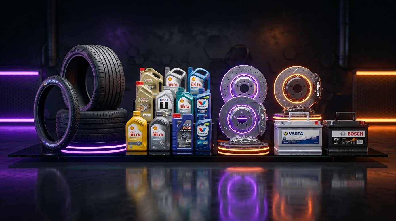 Sumit Automotive Genuine Parts Display